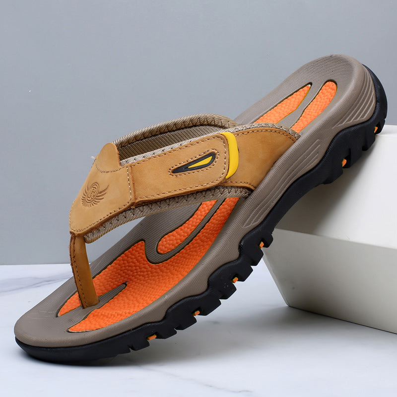 Zylo | Comfortabele Leren Herensandalen voor Zomerse Dagen 4