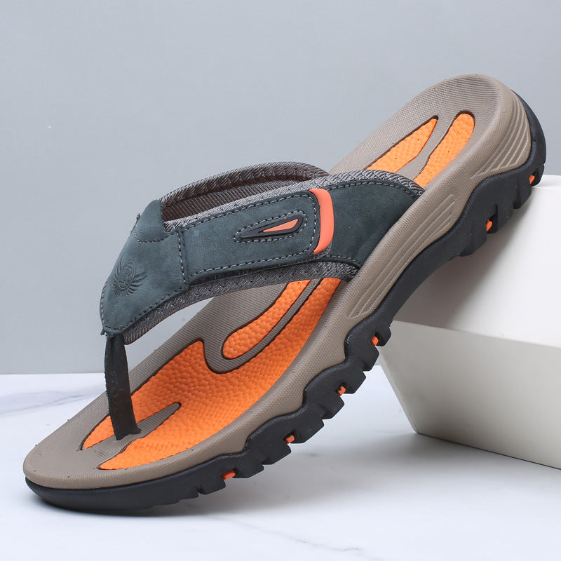 Zylo | Comfortabele Leren Herensandalen voor Zomerse Dagen 5