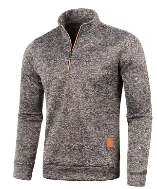 Zylox | Comfortabele Halve Rits Sweatshirt Heren 5