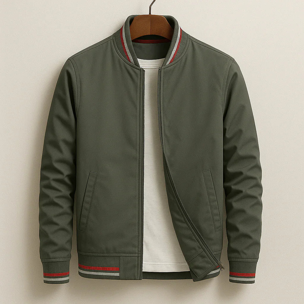 Zypher | Sportief Slim Fit Heren Varsityjack 4