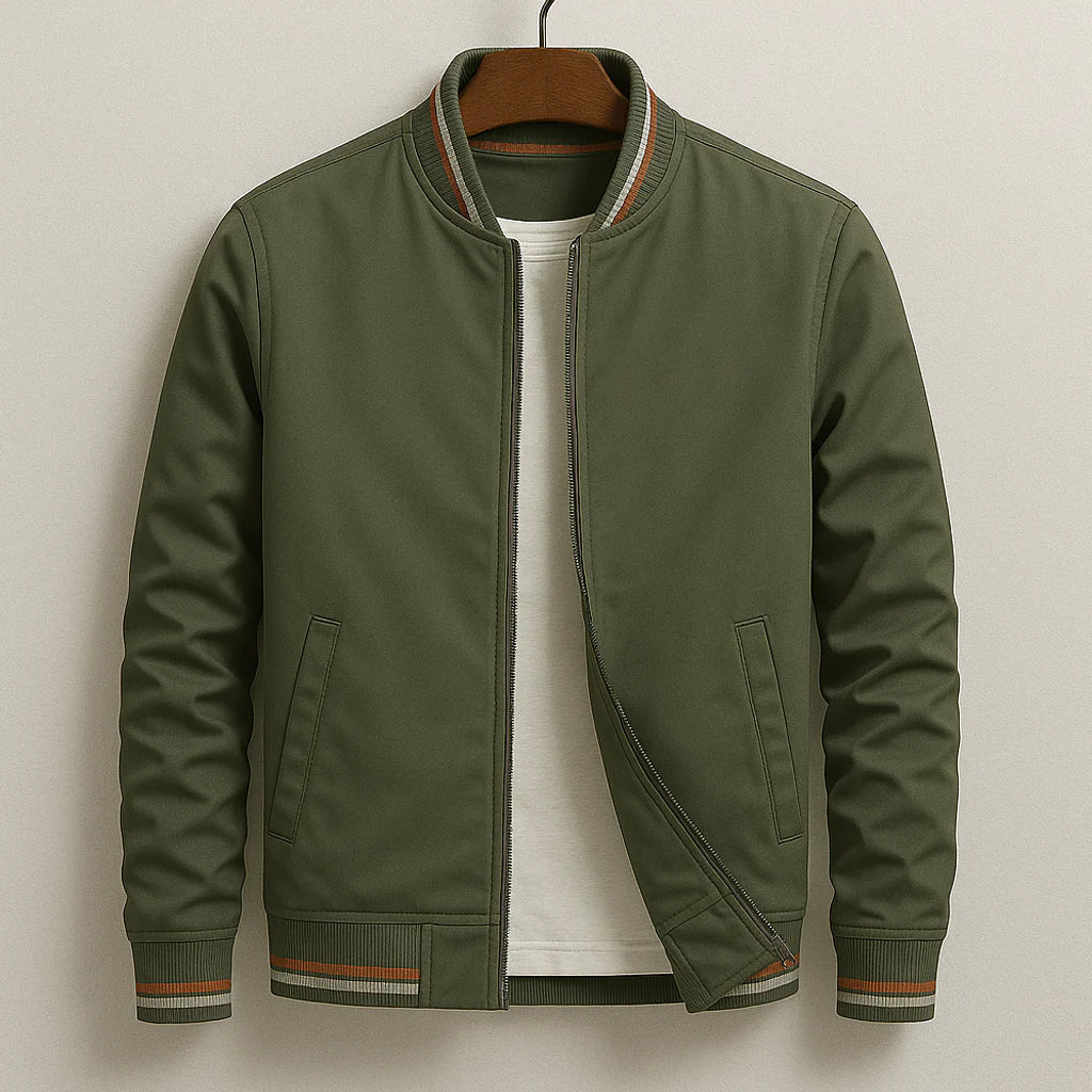 Zypher | Sportief Slim Fit Heren Varsityjack 5