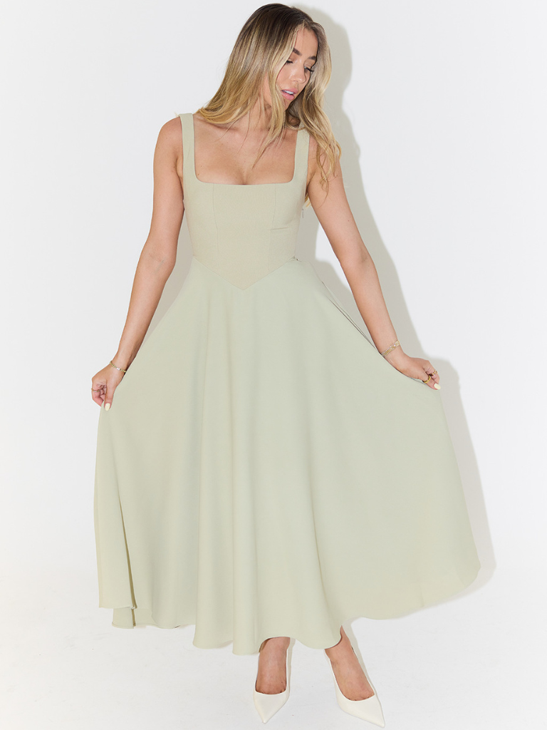 Zyra | Elegante Dames Midi Jurk 2