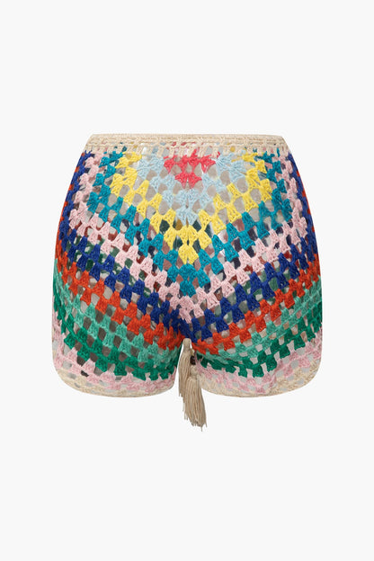 Boho Jurk Set met Bustier en Shorts Zomer Outfit