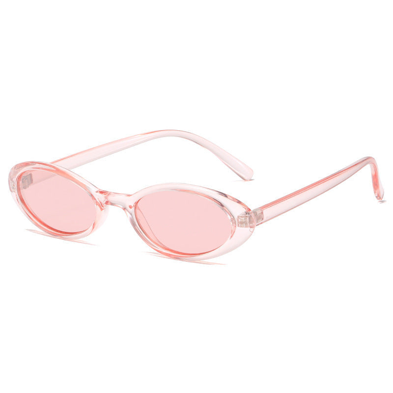 Dames Zonnebril Ovaal met Druppel Details Retro Look