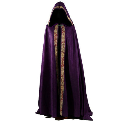 Damescape Met Capuchon Middeleeuwse Stijl