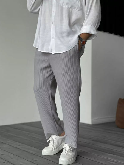 Luxe Zachte Broek Comfortabele Stof