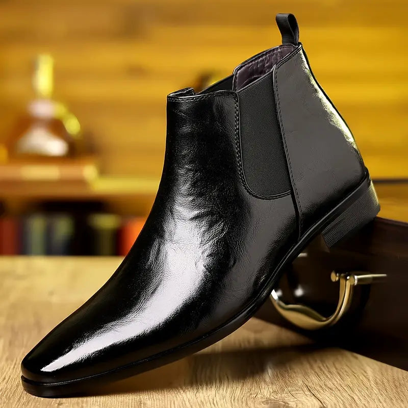 Elegante Leren Laarzen voor Mannen