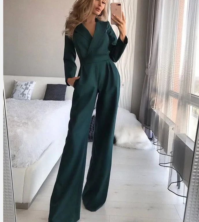 Elegante Jumpsuit voor Vrouw Zakelijk Design