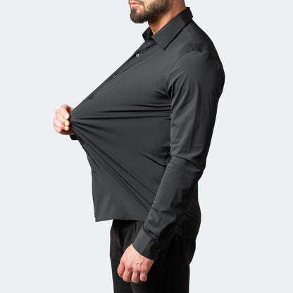 Heren Overhemd Wit Stretch Streekvrij Formal