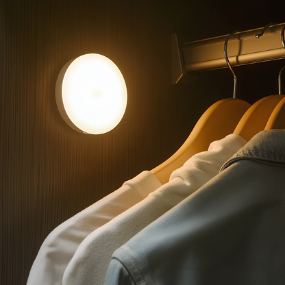 Bewegingssensor Lamp Draadloos ABS Compact Hal Trap Kast Nachtlamp Automatisch Licht USB Oplaadbaar