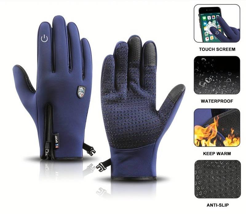 Verwarmbare Handschoenen met USB Touchscreen Waterdicht Winddicht voor Winter