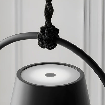 Hanglamp Draadloos Oplaadbaar LED Retro Metaal Zwart Wit Pendellamp Modern