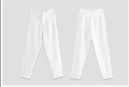 Hoge Broek Comfortabel en Stijlvol voor Dames
