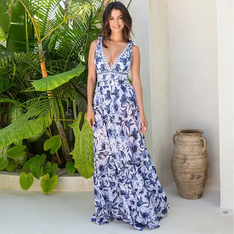 Vrouwelijk Badpak met Rok en Sarong Set