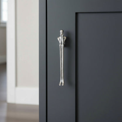 Minimalistische Kastgreep - Messing Zilver Roze - Scandinavisch Design Meubels