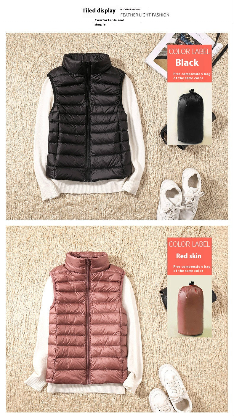 Dames Bodywarmer Warm Gewatteerd Lichtgewicht Vest