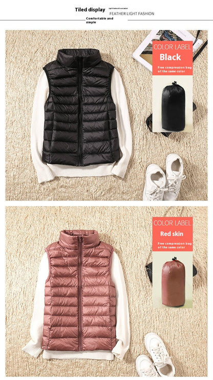 Dames Bodywarmer Warm Gewatteerd Lichtgewicht Vest