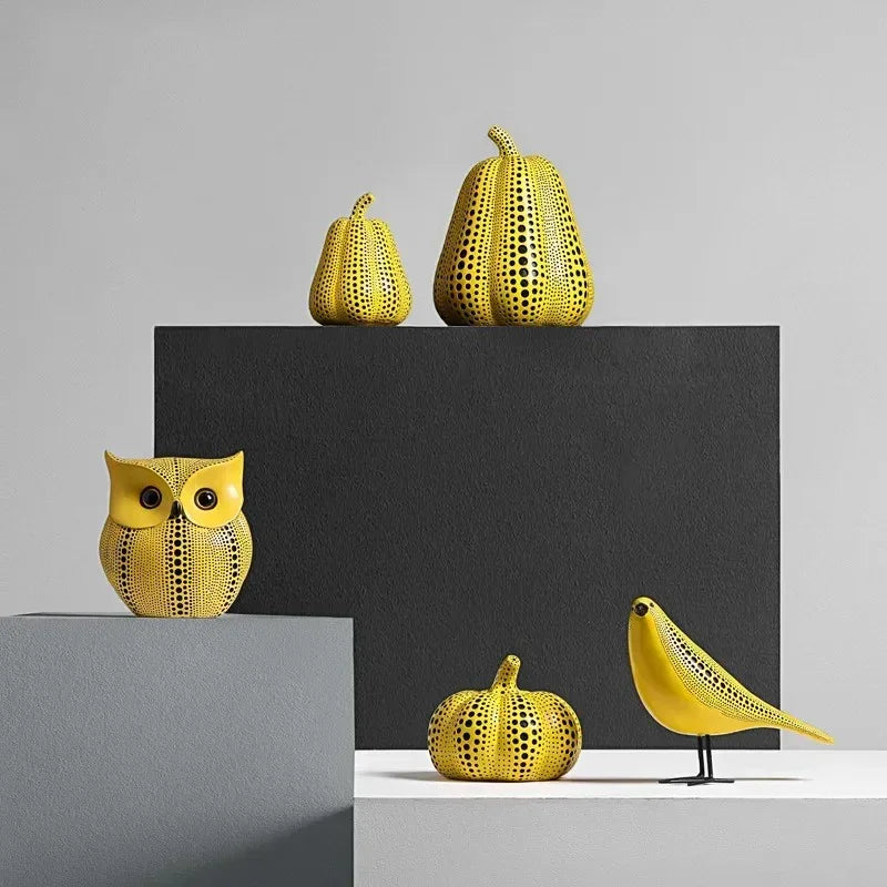 Decoratief Ornament Japanse Kunststijl Kleurrijk Sculptuur Woonkamer Cadeau Modern