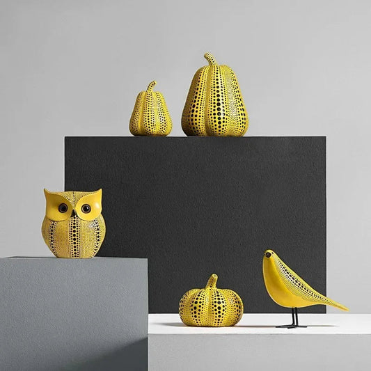 Decoratief Ornament Japanse Kunststijl Kleurrijk Sculptuur Woonkamer Cadeau Modern