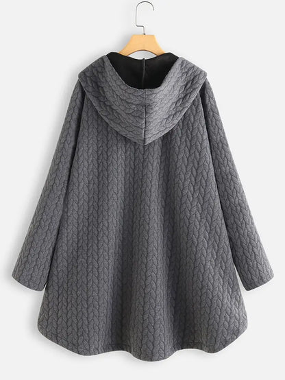 Donkere Winterjas voor Vrouwen Warm en Waterdicht