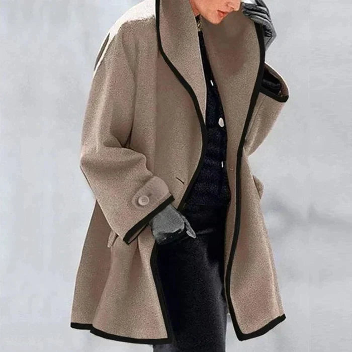 Wollen Jas voor Dames van Merino Wol