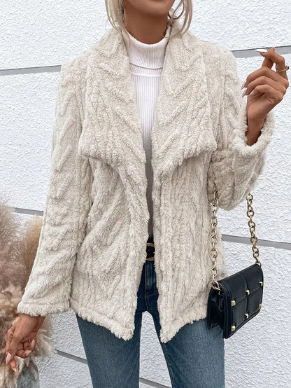 Zachte Fleece Damesjas Warm en Comfortabel