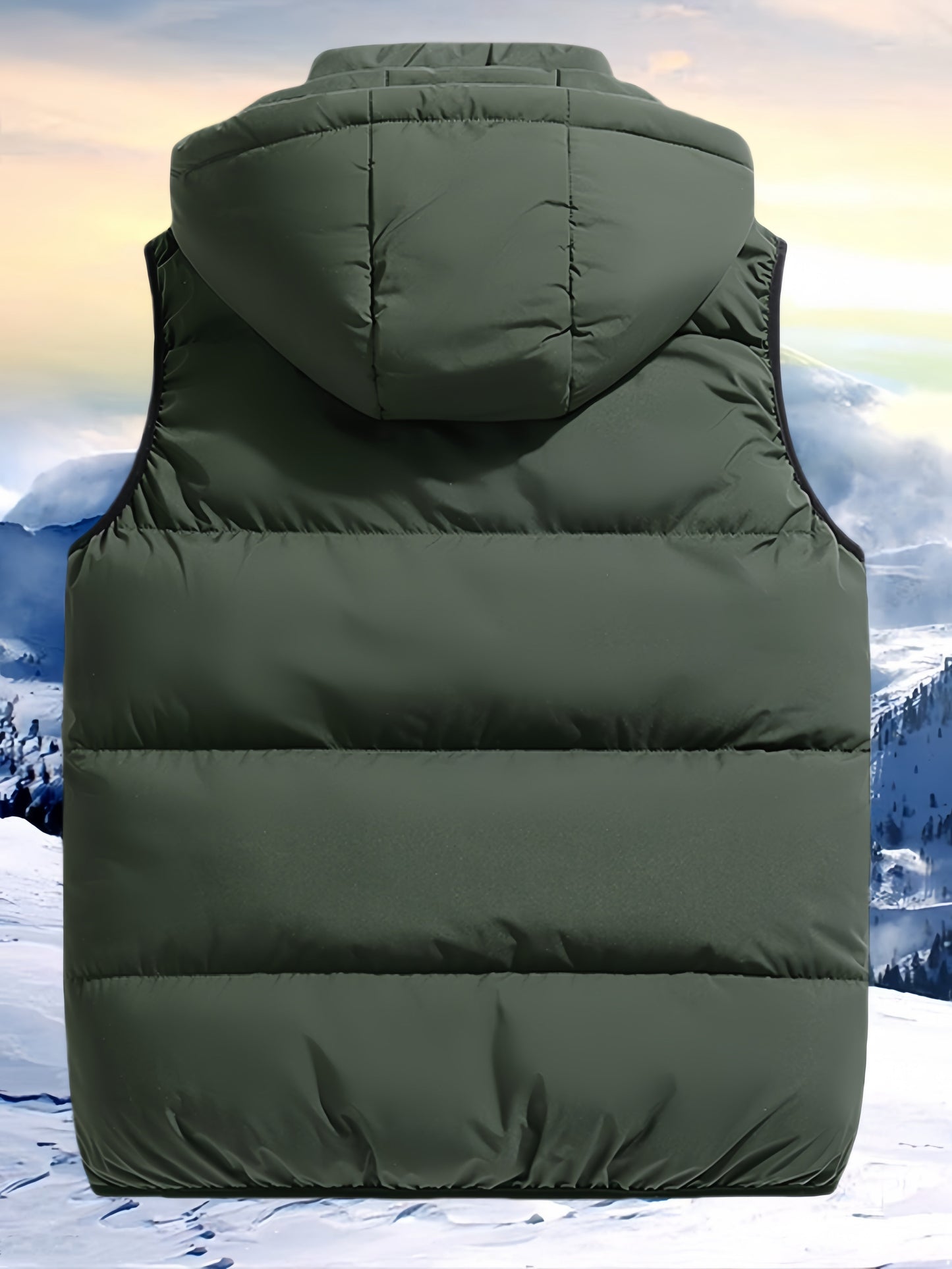 Lichte Winddichte Gilet met Kap