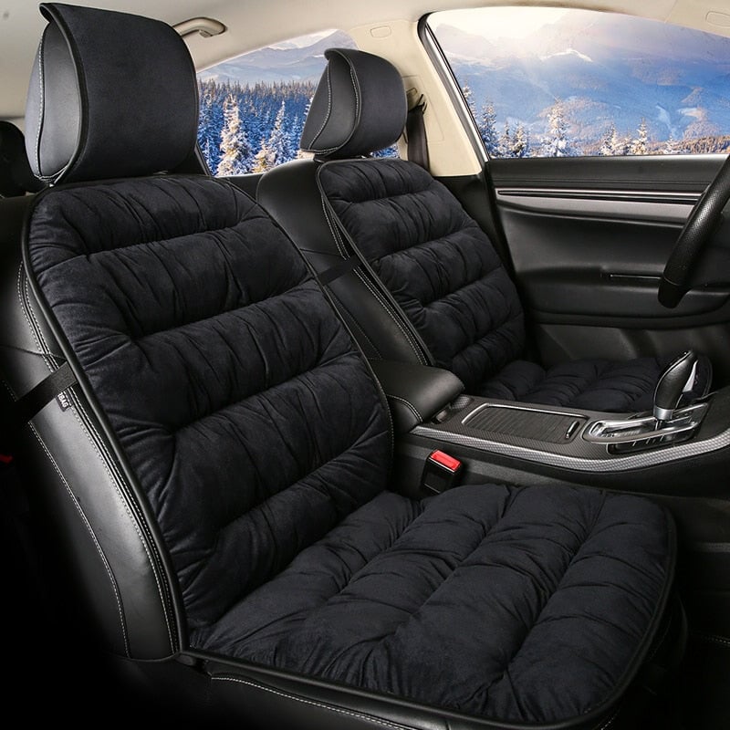 Autostoelhoes Pluche – Comfortabele Stoelbeschermer voor Auto – Universele Pasvorm met Polyestervulling