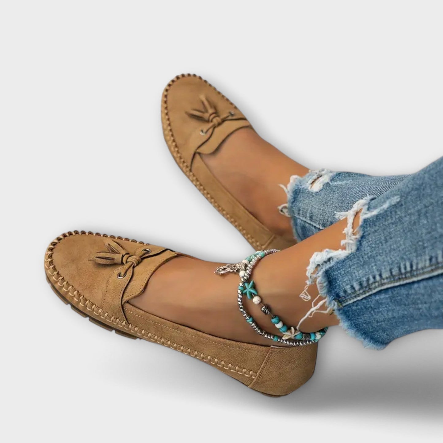 Dames Loafer Klassiek Leer
