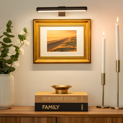 Draadloze LED Schilderijverlichting – Oplaadbare Wandlamp voor Kunst & Foto’s