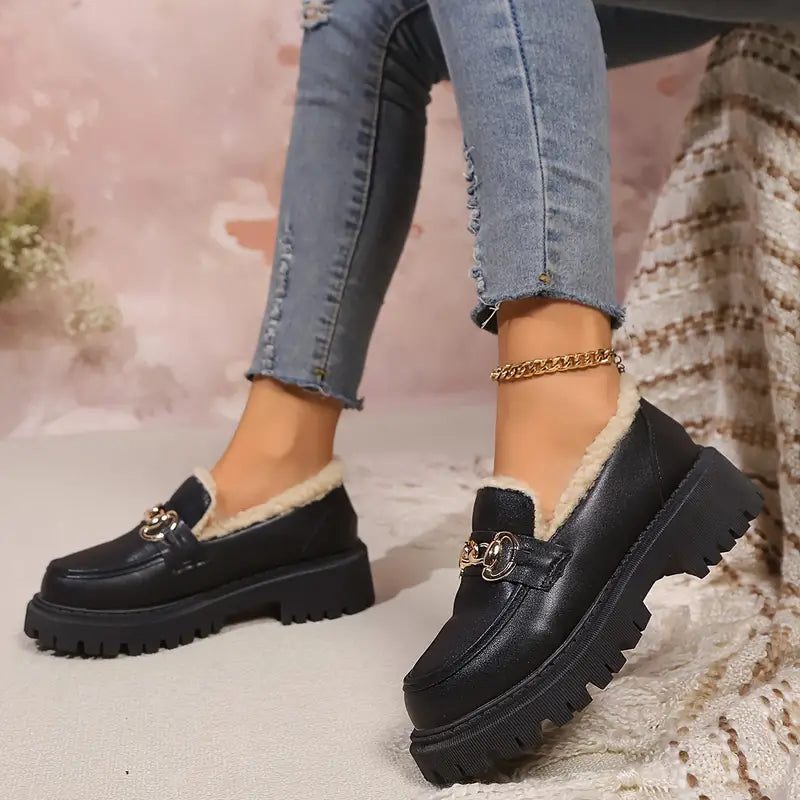 Dames Kettingloafers van Katoen Comfortabel en Stijlvol