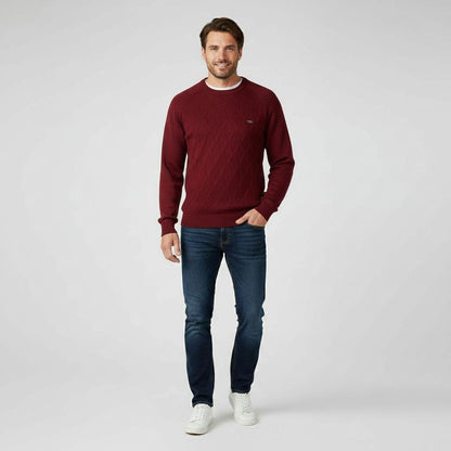 Heren Trui Gebreid Warm Stijlvol Jurre Look - StudioMarella