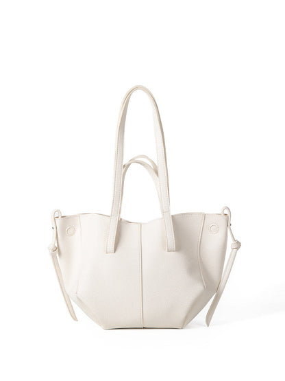 Dames Schoudertas Grote Tote Bag Leer Zwart