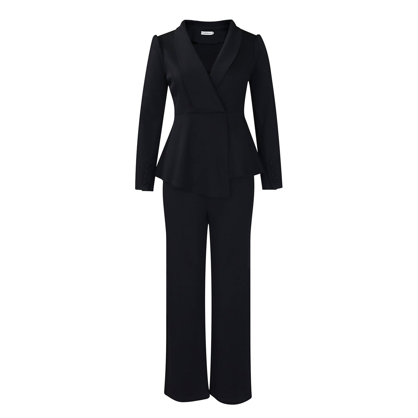 Dames Blazer Set Tweedelig Zakelijke Pantalon Suit