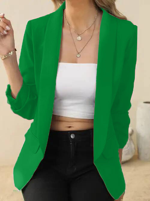 Dames Blazer Elegante Kantoorkleding Trendy Stijl