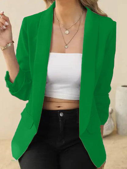 Dames Blazer Elegante Kantoorkleding Trendy Stijl