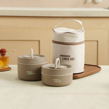 Geïsoleerde Lunchbox met Vacuümtechnologie – Houdt Eten Tot 4 Uur Warm – Lekvrij RVS Ontwerp – Ideaal voor School en Werk