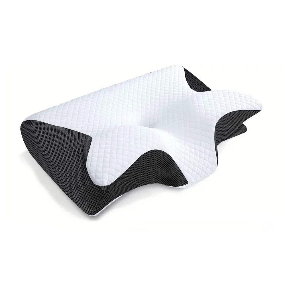 Ergonomisch Neksteunkussen Memory Foam – Contour Hoofdkussen Nek- & Schouderondersteuning Alle Slaapposities