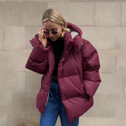 Dames Pufferjas Warm en Waterdicht