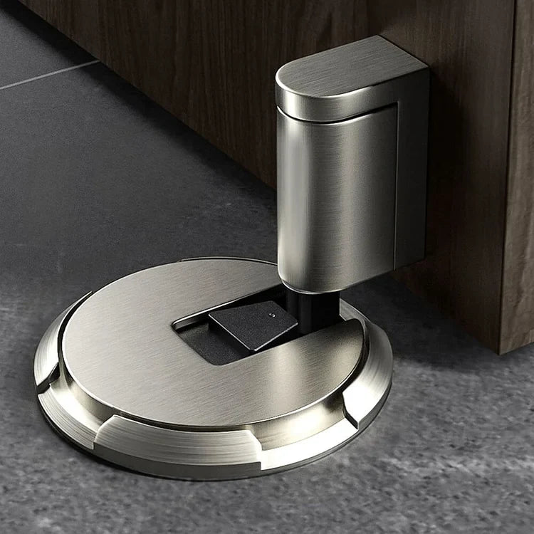 Deurstopper Vloer Push Lock Zinklegering Mechanisch RVS Design