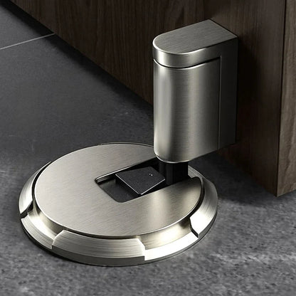 Deurstopper Vloer Push Lock Zinklegering Mechanisch RVS Design