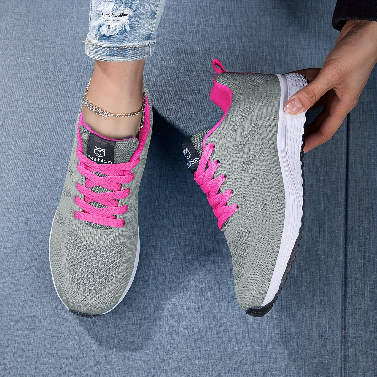 Sneakers Dames Sportief Ventilerend voor Sport en Vrije Tijd
