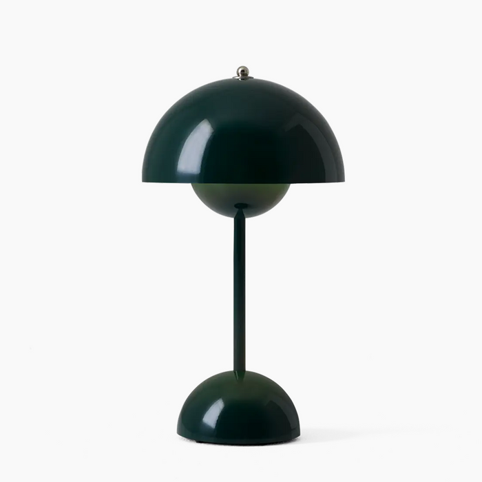 Draadloze LED Tafellamp met Dimfunctie – Sculpturaal Mushroom Design in 9 Kleuren