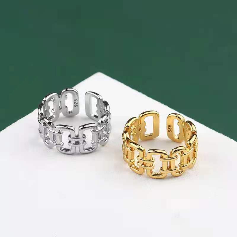 Dames Verstelbare Armband Met Open Schakelring Trendy