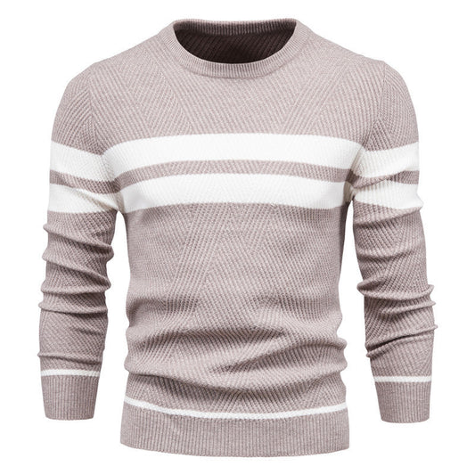 Gestreepte Trui Mannen Casual Klassiek Model - StudioMarella