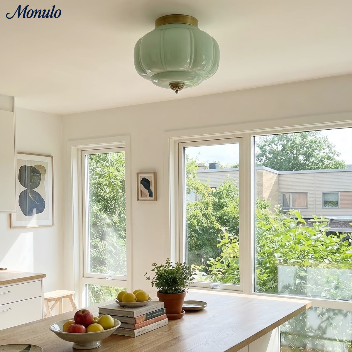 Plafondlamp Melkglas Glazen Kap Moderne Verlichting Scandinavische Stijl Woonkamer Eetkamer Slaapkamer Flush Mount