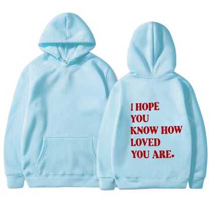 Dames Hoodie Zwart met Self Love Print Trendy Design