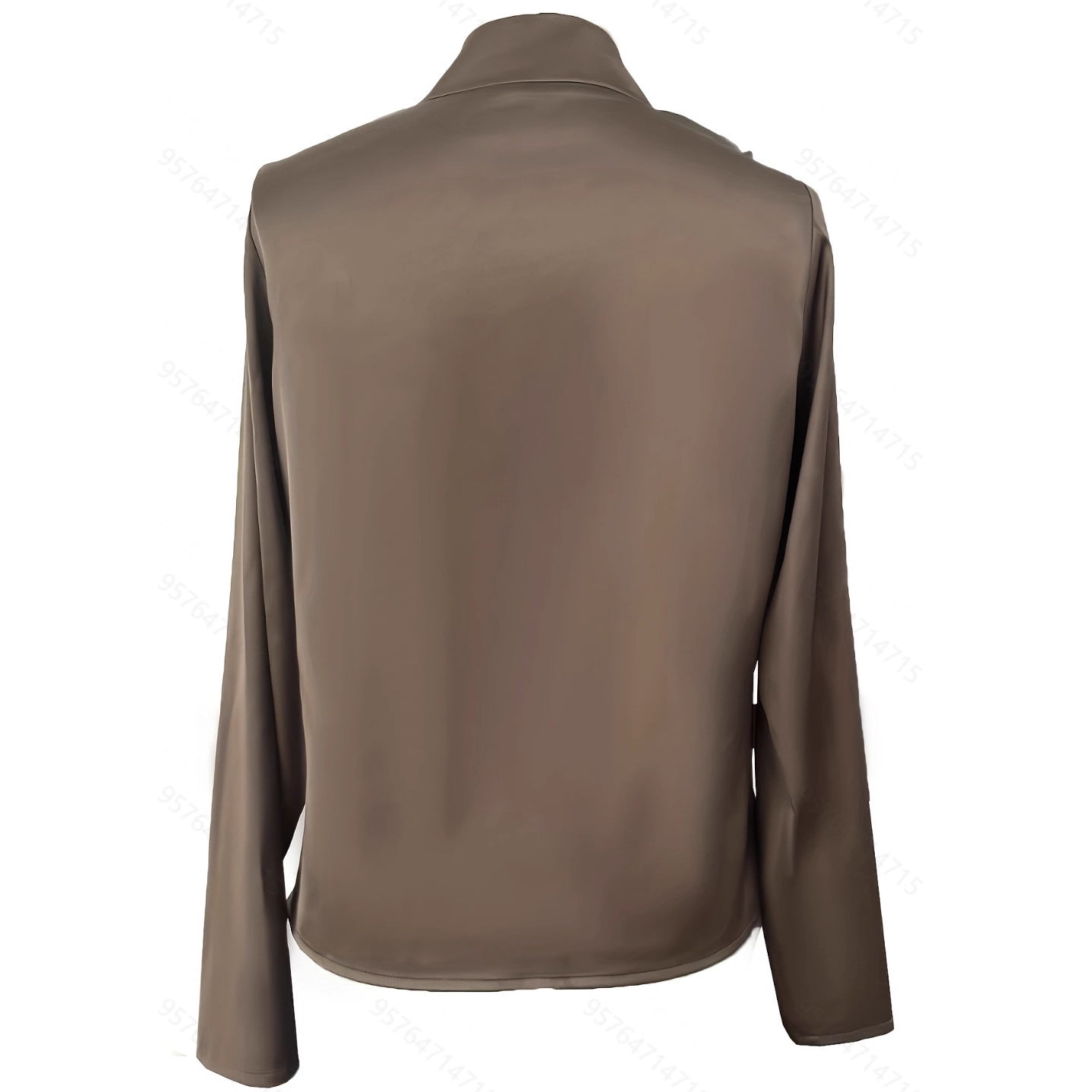 Dames Blouse Elegante V-Hals Luxe Wikkel Top