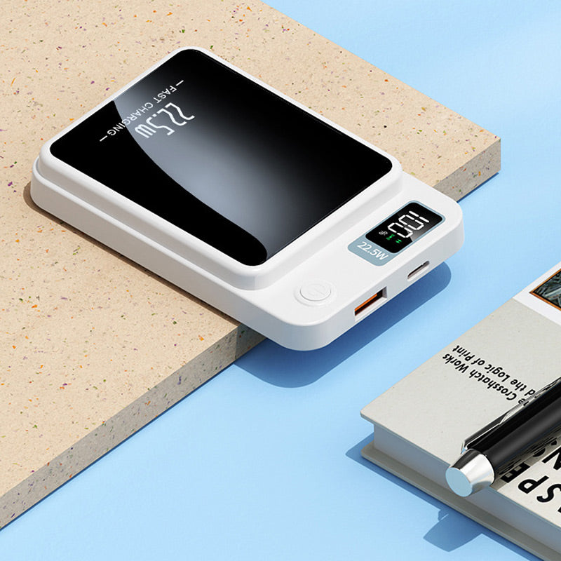 Draagbare Powerbank 20000mAh – Snellader met Draadloos Opladen