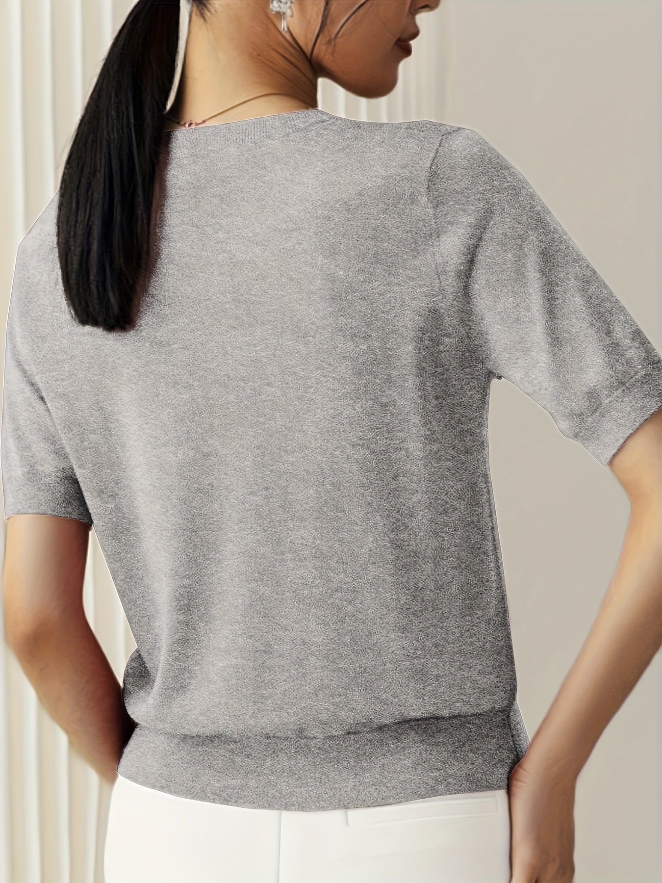 Dames T-Shirt Comfortabele Stijlvolle Top